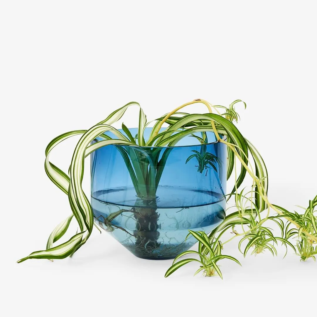 Areaware Model Three Planter (Blue)