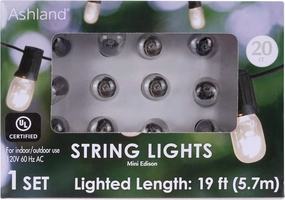Ashland 6 Pack: 20ct. Clear Mini Edison String Lights