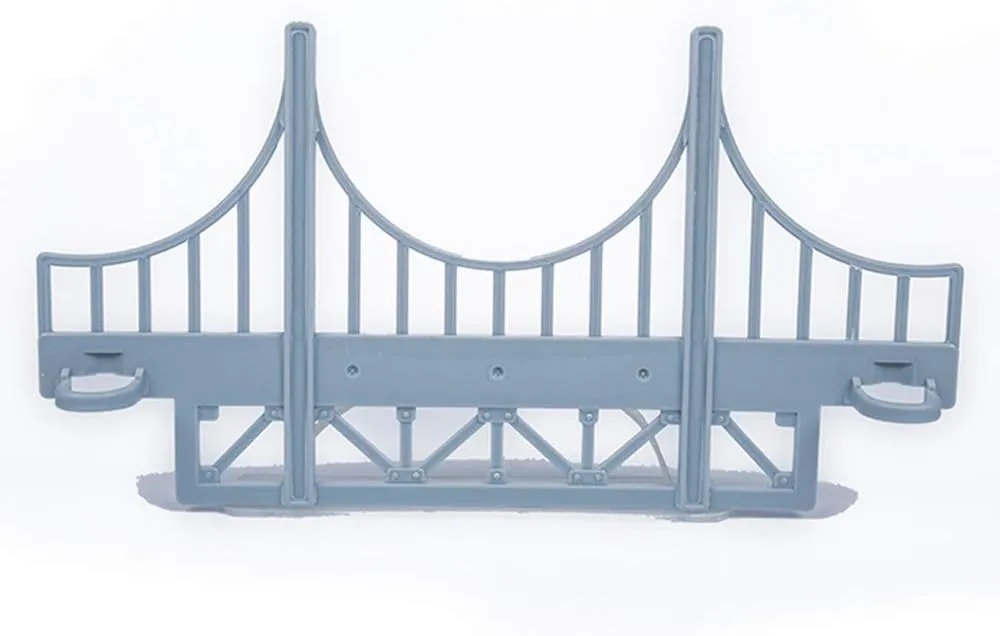 Assembly Slope and Bridge Tracks Accessories Replacement ONLY, Fun Addition DIY Tracks Pieces for Education Tracks Playset(Bridge)