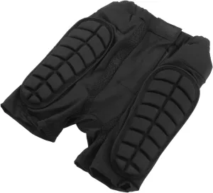 AUNMAS Hip Protection Pants Padded Shorts with Elastic Belt Thickened EVA Pad with Storage Bag for Extreme Sports