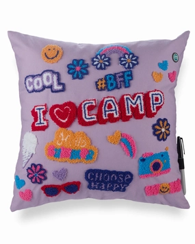 Autograph Camp Pillow