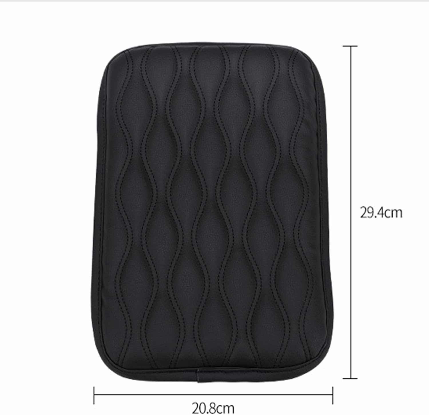 Automobile Armrest Covers for Lamborghini Gallardo/Islero/Jalpa/Jarama/Miura/Murciélago/Urraco, Center Console Armrest Box Booster Cushion, Auto Console Pad, Interior Accessories,E-Beige
