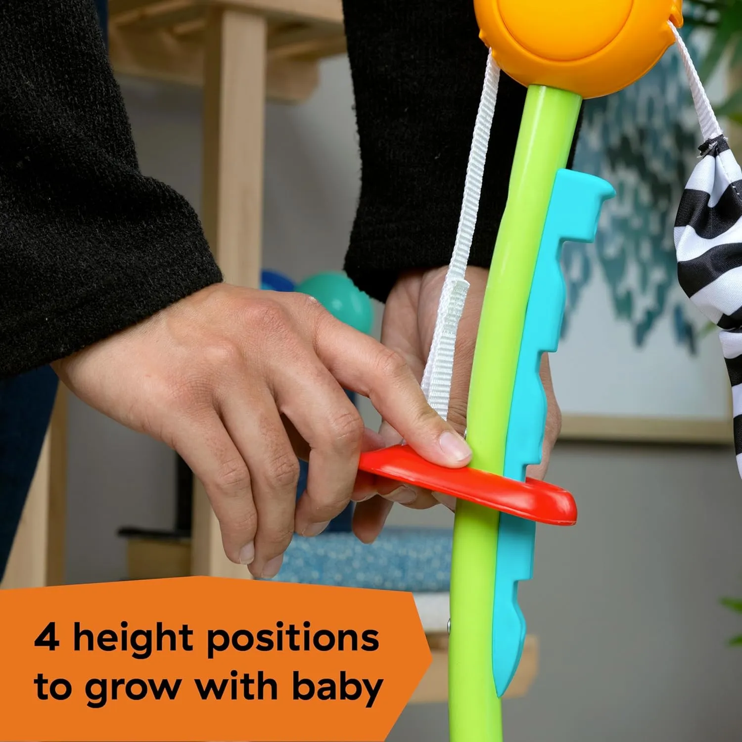 Baby Einstein Ocean Explorers Curiosity Cove 2-in-1 Educational Activity Jumper and Floor Toy, Max weight 25 lbs., Ages 6 Months , Unisex