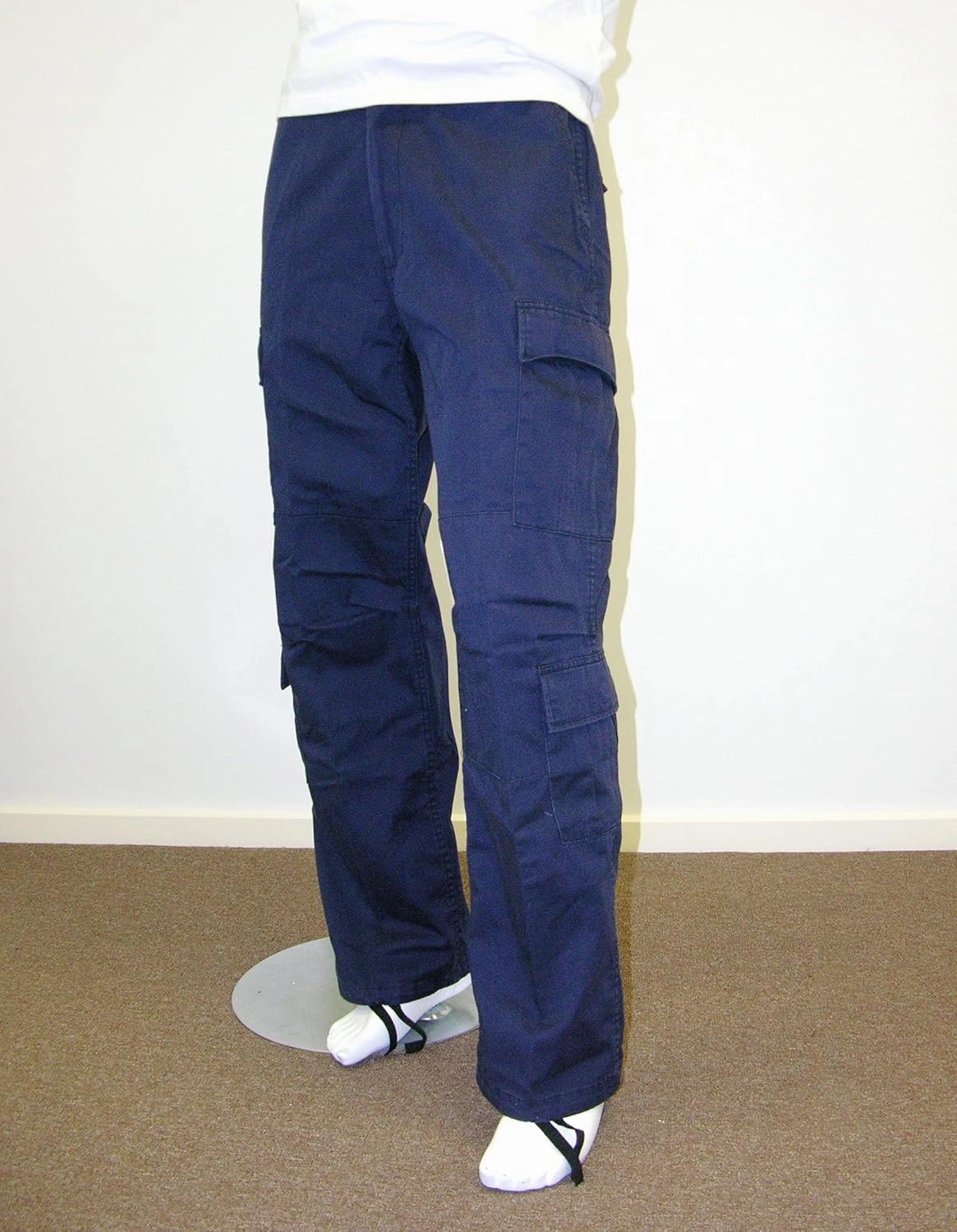 BACKBONE Mens Military Army Airborne Trooper Vintage Cargo Pants Trousers