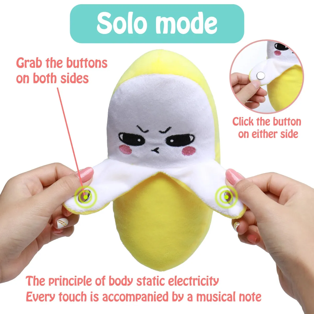 Banana Beat Piano Plush Toy