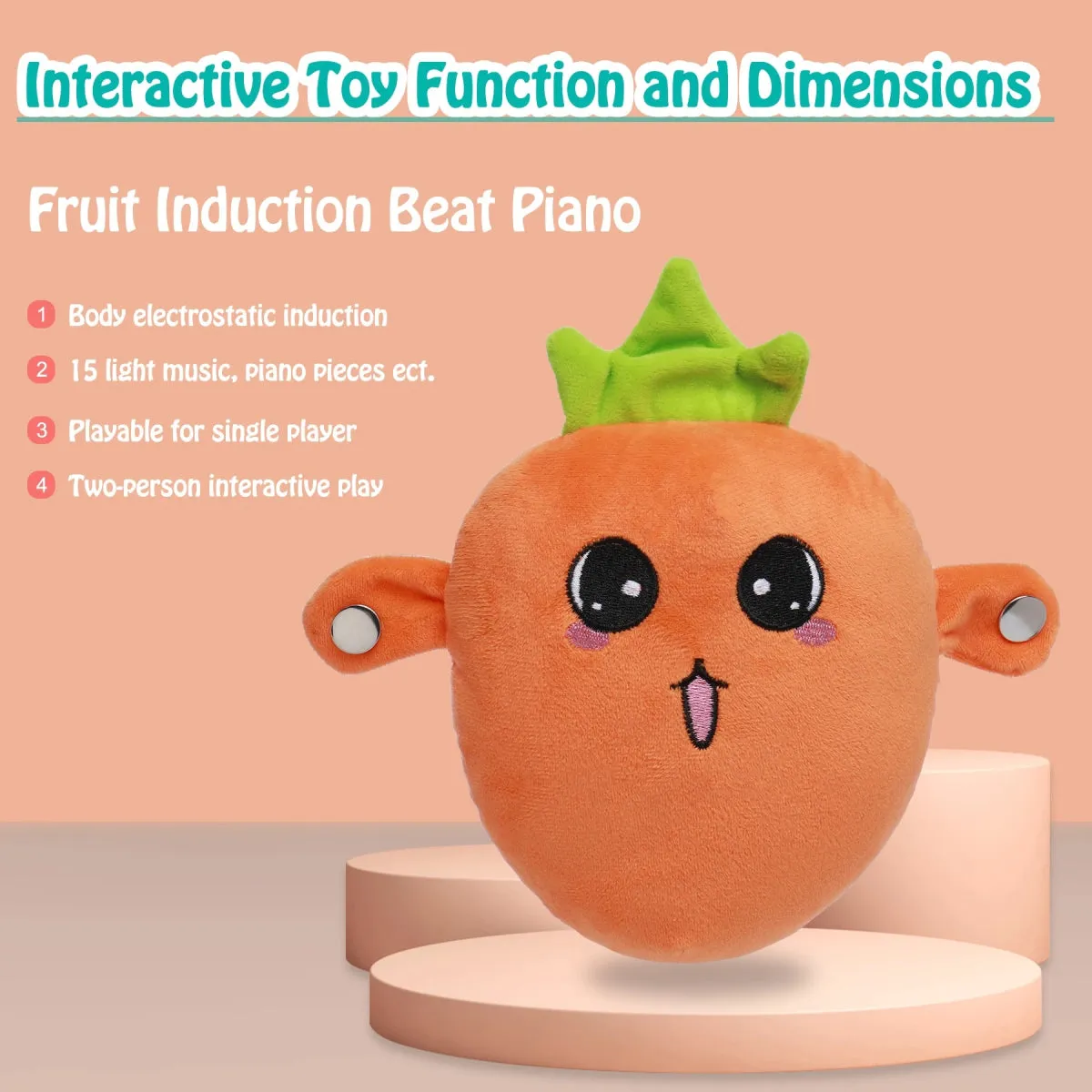 Banana Beat Piano Plush Toy
