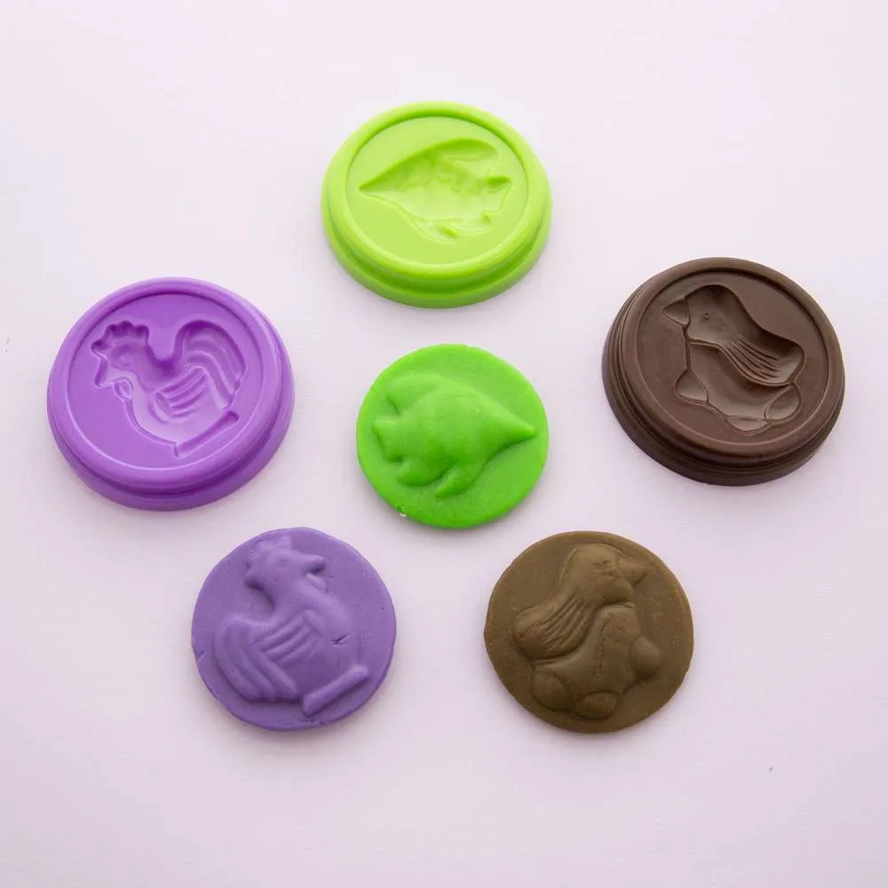 BAZIC 5 Oz. Multi Color Modeling Dough (3/Pack)