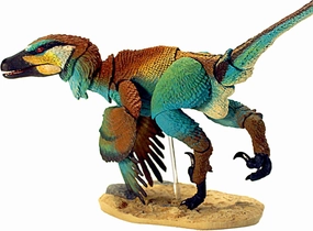 Beasts of The Mesozoic: Linheraptor Exquisitus 2nd Release - 1/6th Scale Dinosaur Action Figure - 12" Articulated Collectible Miniature, Hand-Painted