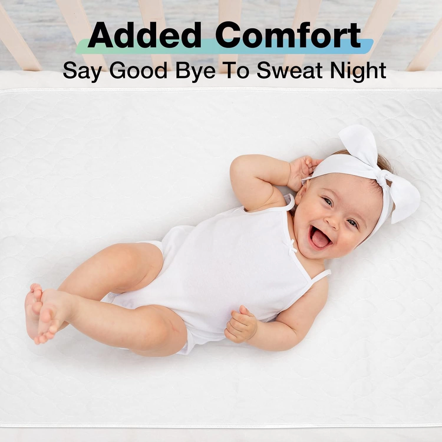 Bed Pads Washable Waterproof, 34" x 52" (2 Pack) Incontinence Bed Pads, Waterproof Bed Pad & Pee Pad, Perfect for Kids, Adults, The Elderly and Pets