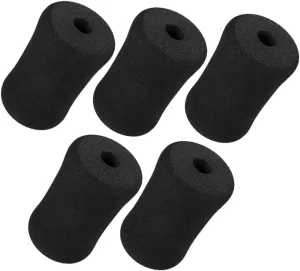 BESPORTBLE 5 Pack Sponge Roller Accessory for Workout Bench Press Pad Sturdy Leg Sponge Replacer Shock Absorbing Comfortable Fit Gym Equipment Part