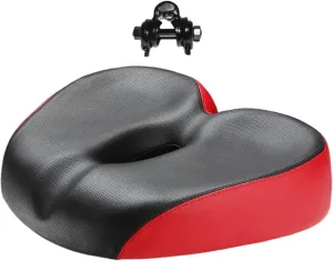 Bicycle Saddle Soft Cushion Pad Wear Resistant Rainproof Bicycling Breathable Comfortable Road Bike Bike Seat Shock Absorbing