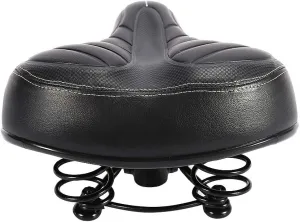 Bike Saddles, Outdoor Mountain MTB Road Bike Wide Big Bum Bike Cushion Pad Gel Cruiser Extra Comfort Sporty Soft Pad Saddle Cover Cushion Seat