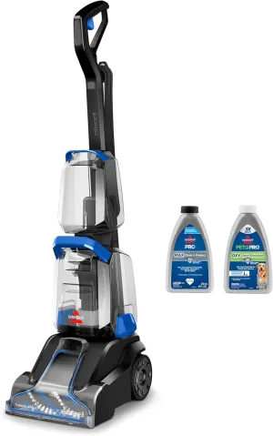 BISSELL TurboClean, Upright Carpet Cleaner, Pro Max Clean & Protect   Oxy Urine Eliminator Formula Included, 3952