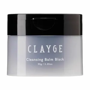 Black Makeup Remover Cleansing Balm, All in One Facial Cleanser & Makeup Removal, Face Exfoliating Cleanser, Hydrating Facial Wash 3.35 oz / 95g, Made in Japan