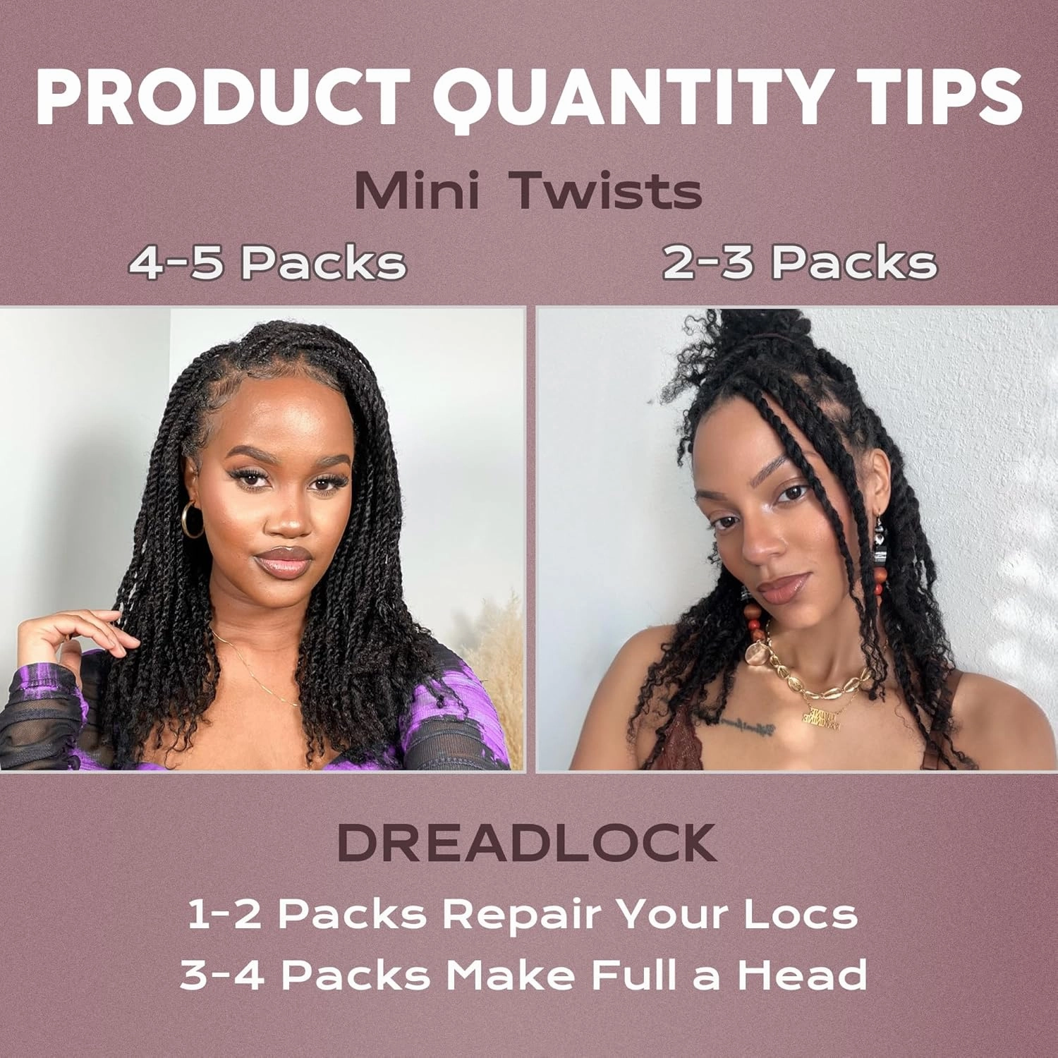 BLL Afro Kinkys Bulk Human Hair-100% Human Hair for Mini Twist Braiding Dreadlock Loc Extensions Afro Kinky Curly Hair Bulk Black Color (30#, 16 Inch Pack Of 1)