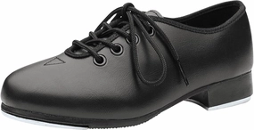 Bloch Kid's Dance Now Economy Jazz Tap Shoes, Black, 13.5 Little Kid M