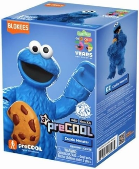 BLOKEES Figures Sesame Street PreCOOL Cookie Monster ABS Plastic Painted Complete Figure