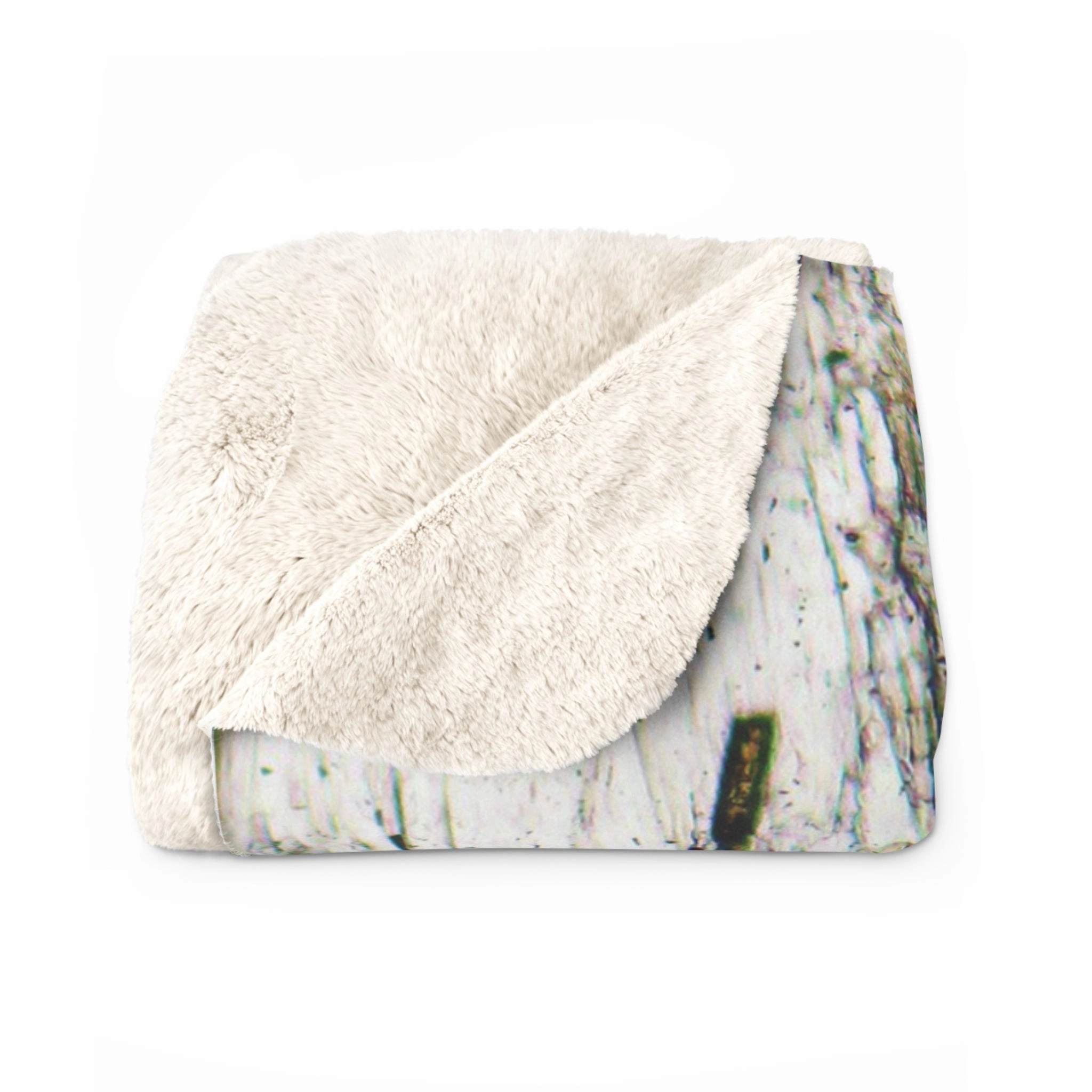 BlueSchist Sherpa Fleece Blanket