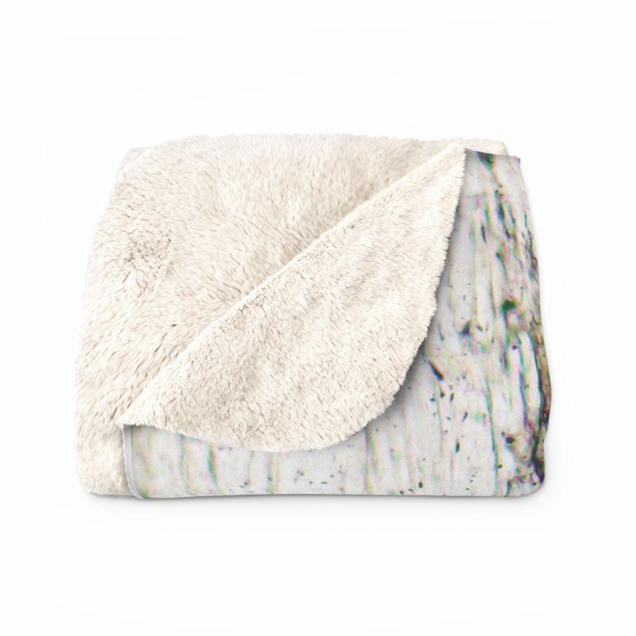 BlueSchist Sherpa Fleece Blanket