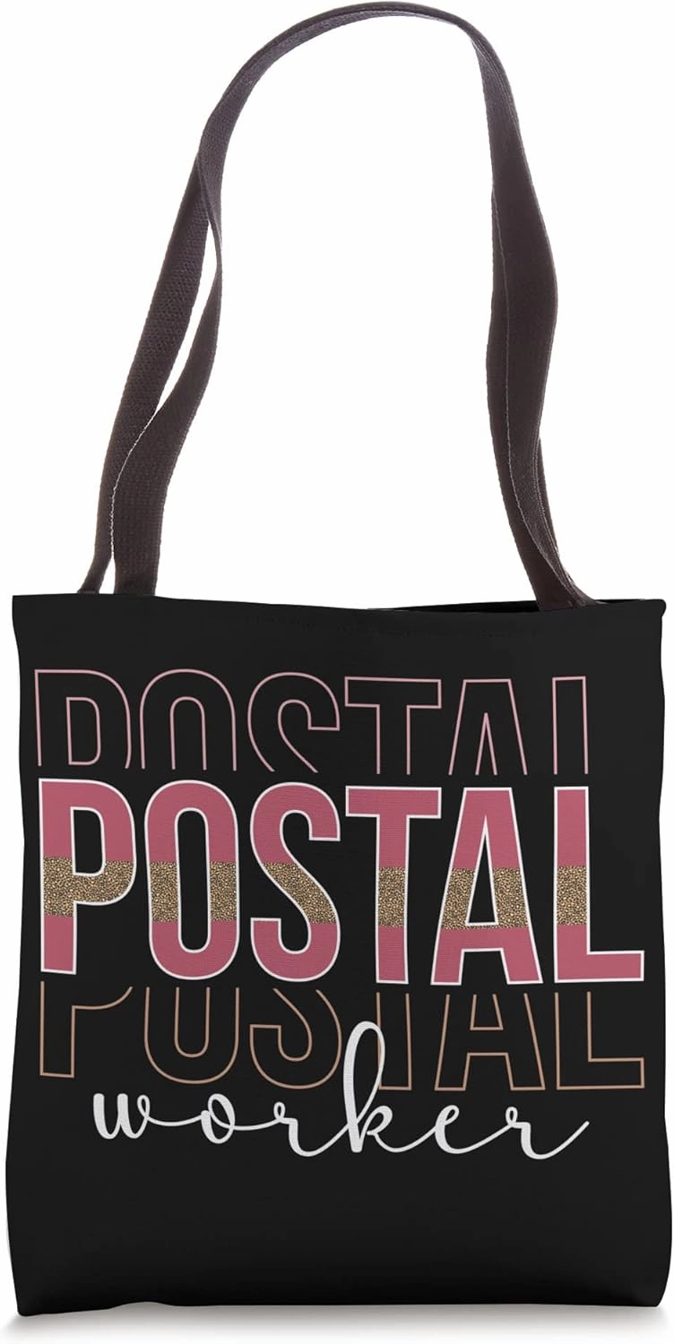 Boho Postal Worker Postman Mail Carrier Mailman Tote Bag
