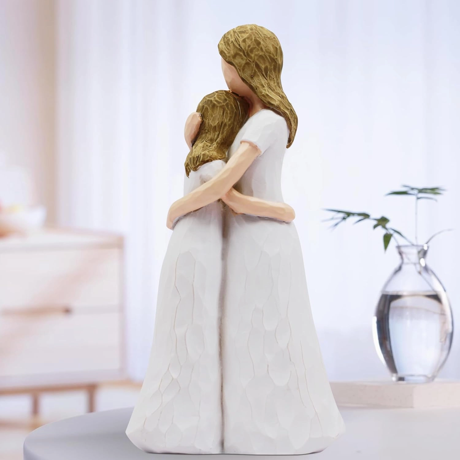 BORLESTA Mothers Day Birthday Gifts for Mom - Mom Birthday Gifts, Mother of The Bride Gifts, Moms Gifts from Daughters, Mother in Law Gifts, Mothers Daughter 5.7" Figurines Statue
