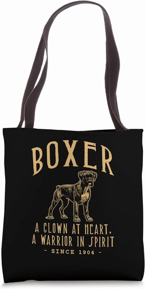 BOXER DOG LOYAL, STRONG, AND FULL OF CHARACTER Tote Bag