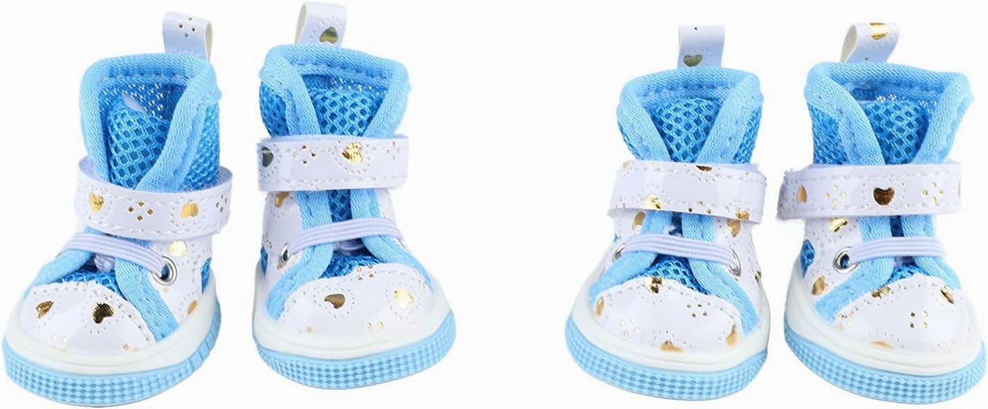 Breathable Dog Sports Shoes Slip Summer Pet Booties for Dogs Puppies Red (3#)