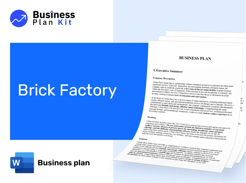Brick Factory Business Plan Example