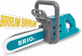BRIO Builder – 34602 Chainsaw | Educational Roleplay & Construction Toy for Kids Age 3 Years Up