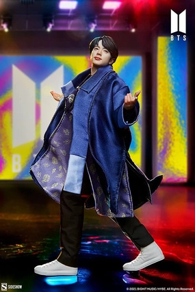 BTS IDOL JIN Non-Scale Statue Blue