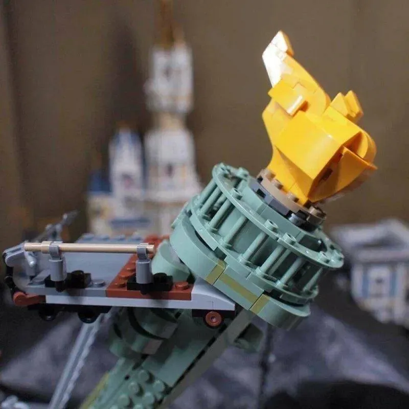 Building Blocks Welcome Apocalypseburg Statue Of Liberty Bricks Toy