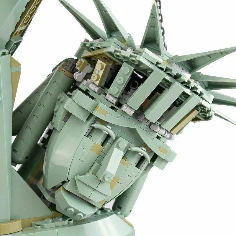 Building Blocks Welcome Apocalypseburg Statue Of Liberty Bricks Toy
