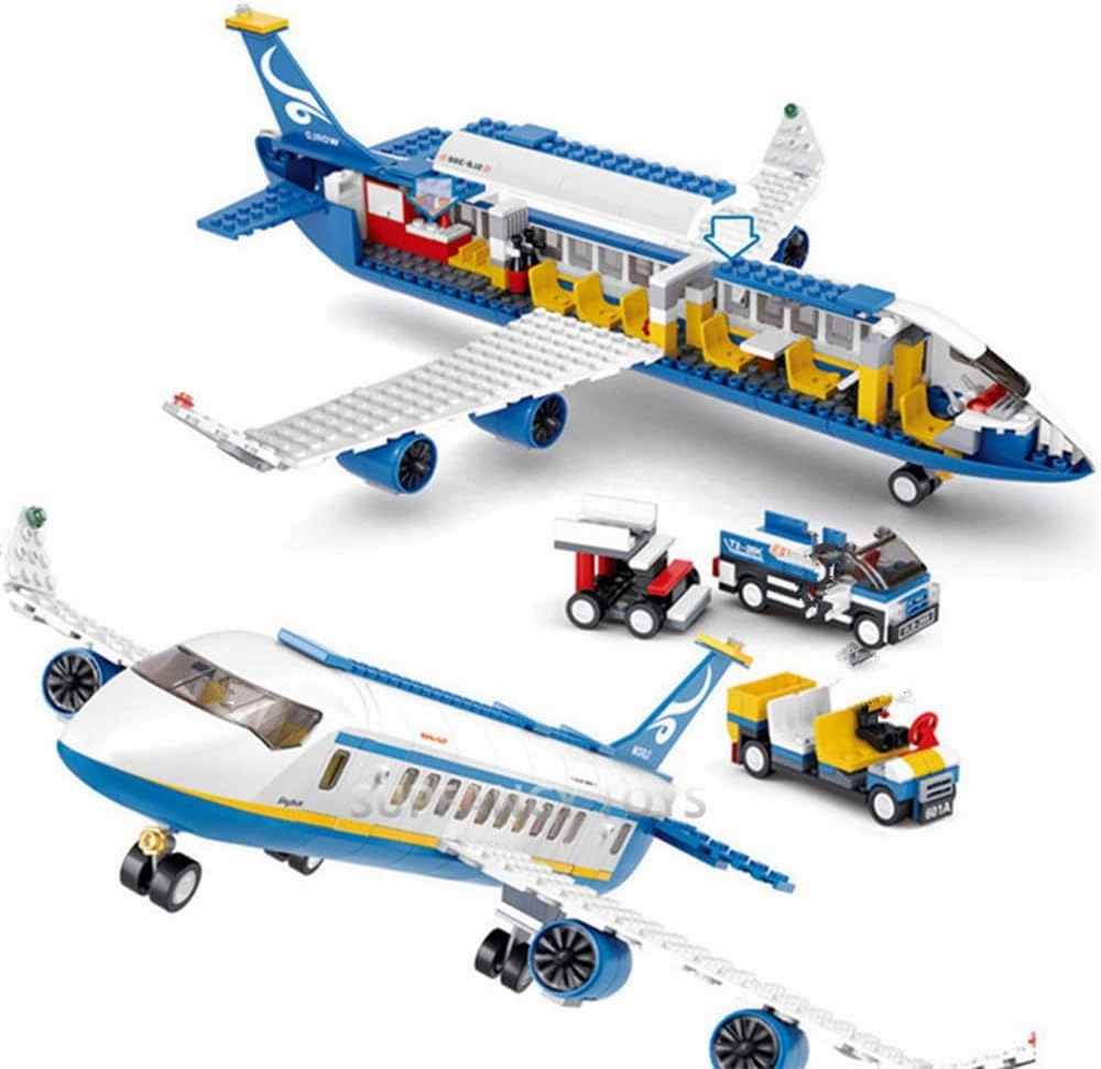Building Blocks City Airplane Station Toy for 6-12 Years Old Boys,City Airport Building Kits Kids Toys STEM Learning Building Bricks Helicoper Birthday Gift for 6-12 Children (463 Pieces)