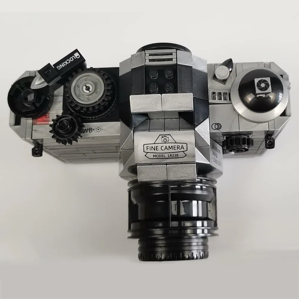 Camera Building Blocks, Adult Building Toys, Collectible Model Building Kits, Construction Bricks Digital Camera Creative Gift for Adult, Teens 405pcs