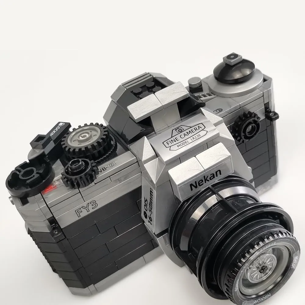 Camera Building Blocks, Adult Building Toys, Collectible Model Building Kits, Construction Bricks Digital Camera Creative Gift for Adult, Teens 405pcs