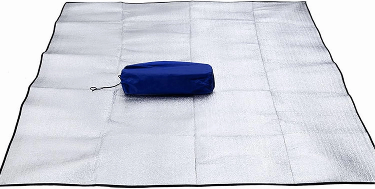 Camping Mat,Foam Foil Blanket Foam Pad Insulating Foil Mat for Camping