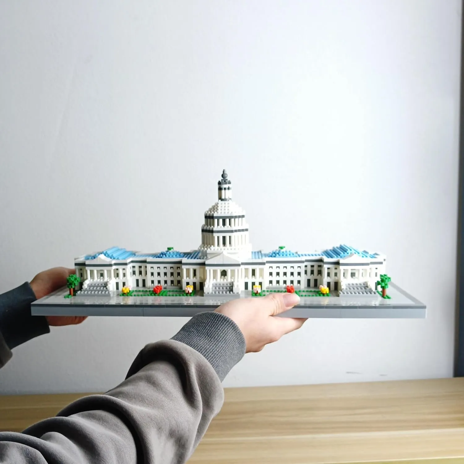 Capitol City Construction Micro Building Blocks: US Mini Architecture - Assemble The Landmarks of America, Masterpiece Adult Toy Bricks