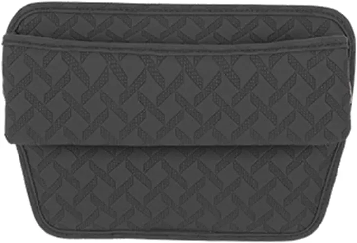 Car Seat Storage Box for Honda Legend/NSX/Prelude/S2000/Stream, Premium Leather Car Storage Box Car Tidy Essentials with USB Charging Hole,D Grey