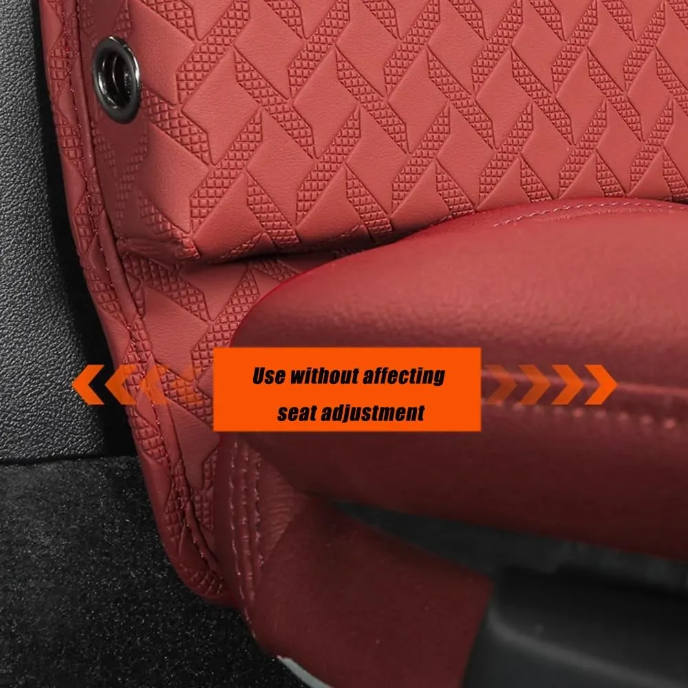 Car Seat Storage Box for Honda Legend/NSX/Prelude/S2000/Stream, Premium Leather Car Storage Box Car Tidy Essentials with USB Charging Hole,D Grey
