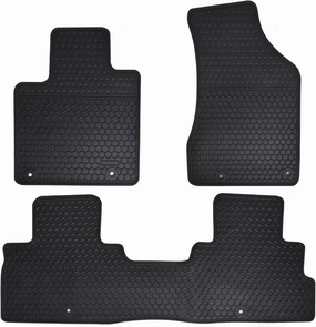 Car Floor Mats Custom Fit for Nissan Murano 2024 2023 2022 2021 2020 2019 2018 2017 2016 2015 Odorless Washable Heavy Duty Rubber (All Weather) Floor Liners Set Black