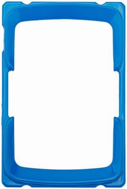 Car Sport Eco Pro Drive Mode Switch Button Frame Replacement for BMW 1 2 3 4 Series F20/F21 F22/F23 F30/F31/F34 F32/F33/F36(Blue)