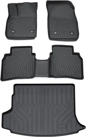 Cartist Floor Mats and Cargo Liner Fit for Buick Envision 2021 2022 2023 2024 2025 All Weather Floor Mat Buick Envision Accessories Heavy Duty Carpet Protection