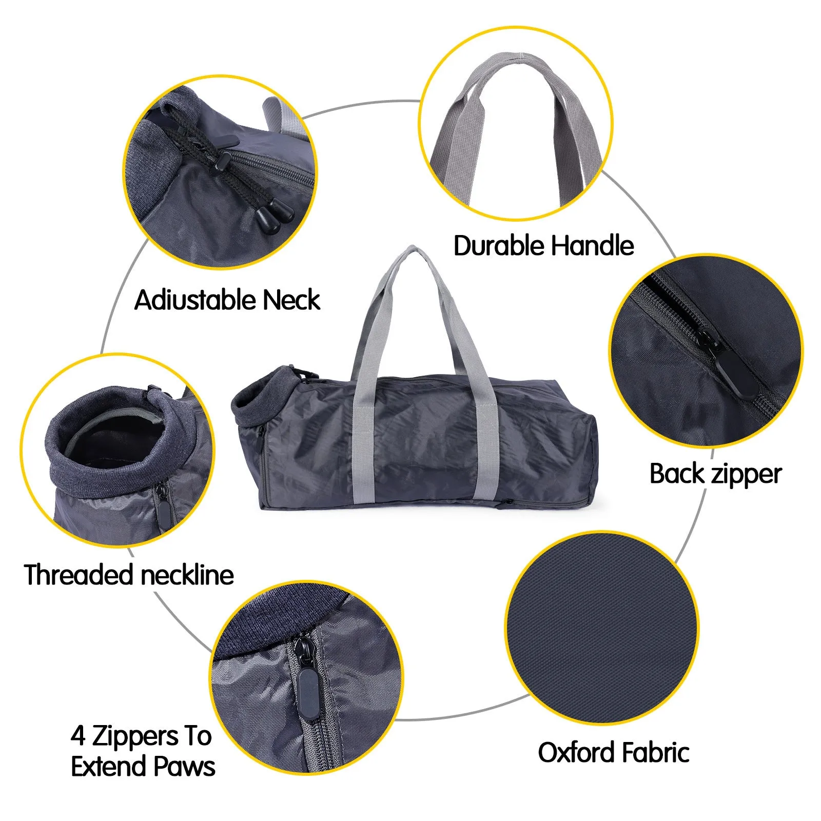 Cat Travel Bag Anti-Scratch and Bite Pet Bag