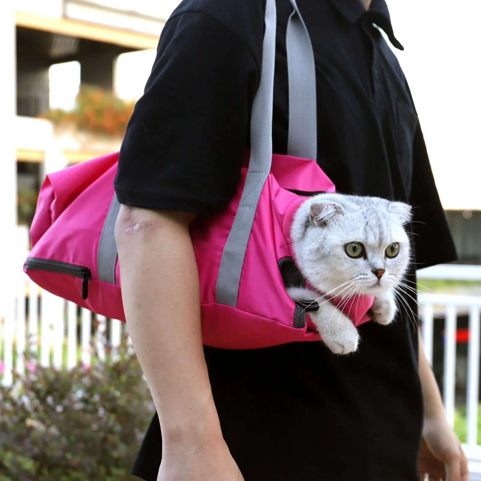 Cat Travel Bag Anti-Scratch and Bite Pet Bag