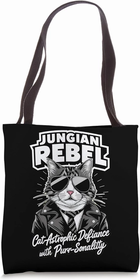 CatAstrophic Defiance With PurrSonality Tote Bag