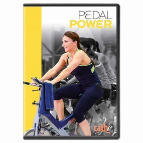 Cathe Friedrich Pedal Power Indoor Cycling DVD - Use Cathe low impact Indoor cycling workouts for lower body sculpting, and aerobic conditioning