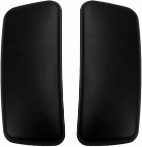 Chair Armrest Replacement, Arm Pad Caps Replacement for Haworth Zody Office Chair 1 Pair (Black)