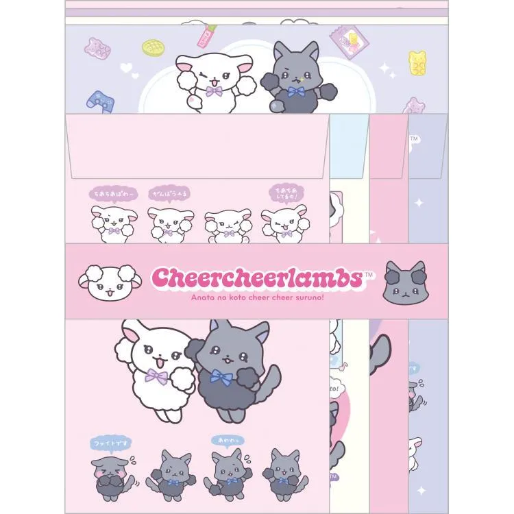 [Cheer Cheer Lambs] -Cheer Cheer Lambs Debut!- Letter Set San-X Official Japan 2025