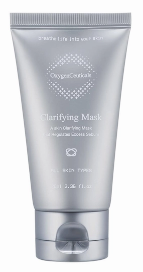 Clarifying Mask – Kaolin Clay Wash-Off Mask for Sebum Control, Exfoliation and Acne Prevention (70ml/2.37oz)