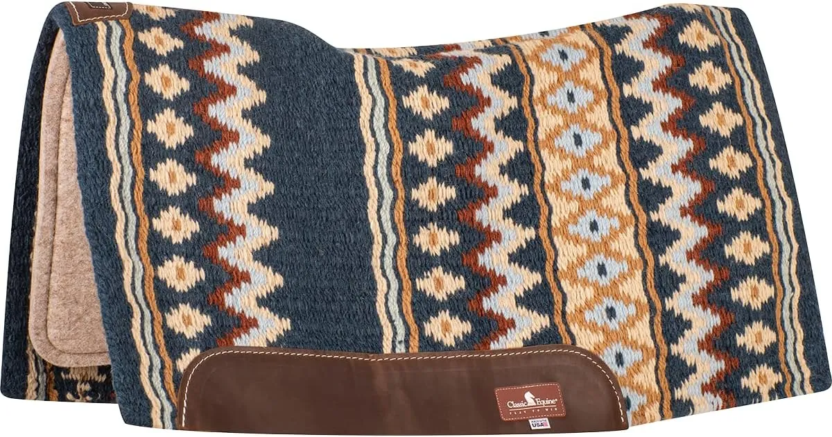 Classic Equine Western Saddle Pad ESP Blanket Top Foldable CESPCW-075